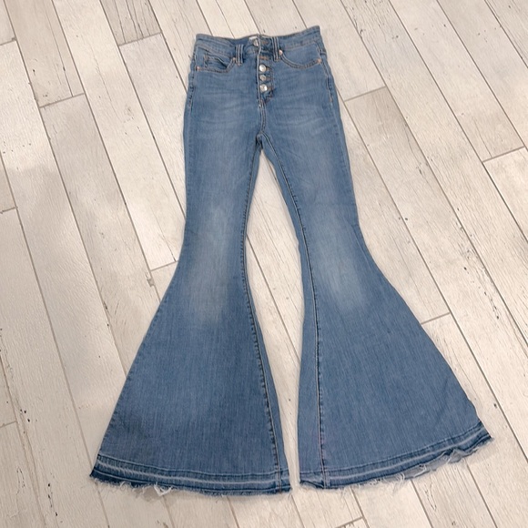 We The Free Other - Kids high rise bell bottom jeans